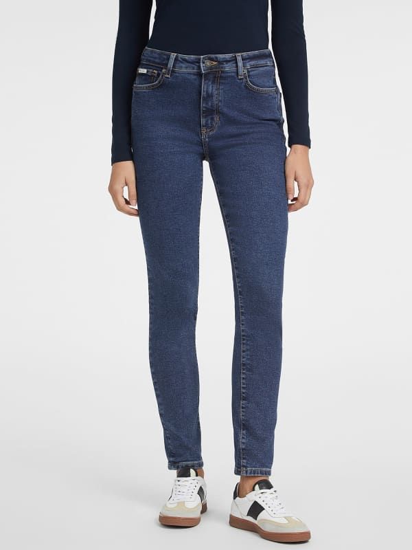  Guess Vaqueros Skinny De Talle Alto G05 