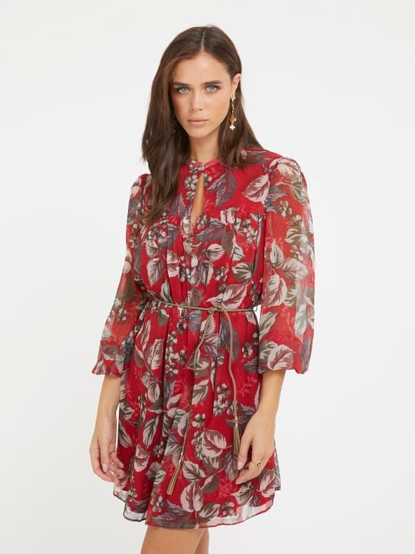  Guess Vestido Estampado Integral 