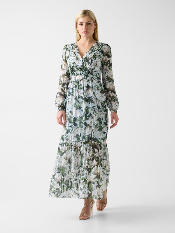  Guess Vestido Largo Floral 