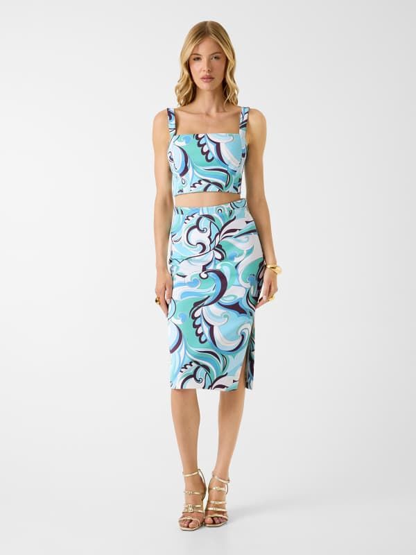  Marciano Guess Falda Midi Con Estampado Integral Marciano 
