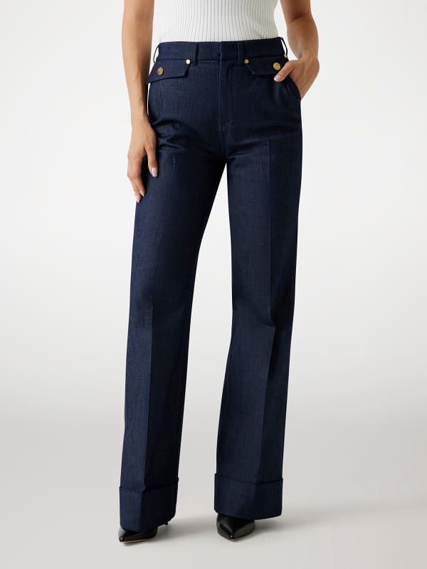  Marciano Guess Vaqueros Palazzo Acampanados Marciano 