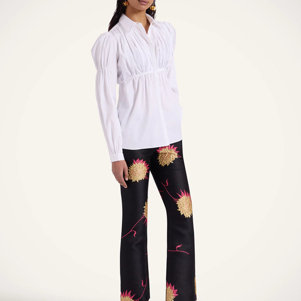  La Doublej Shorts & Pants Women - 24/7 Pants Derby Black M 83% Polyester 9% Cotton 5% Silk 3% Polyamide 