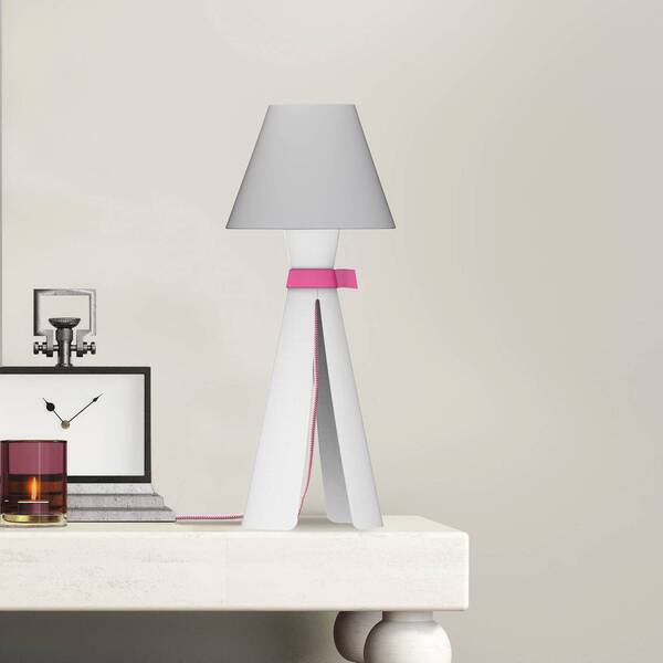  Aluminor Aluminor Floh Lámpara De Mesa Textil 