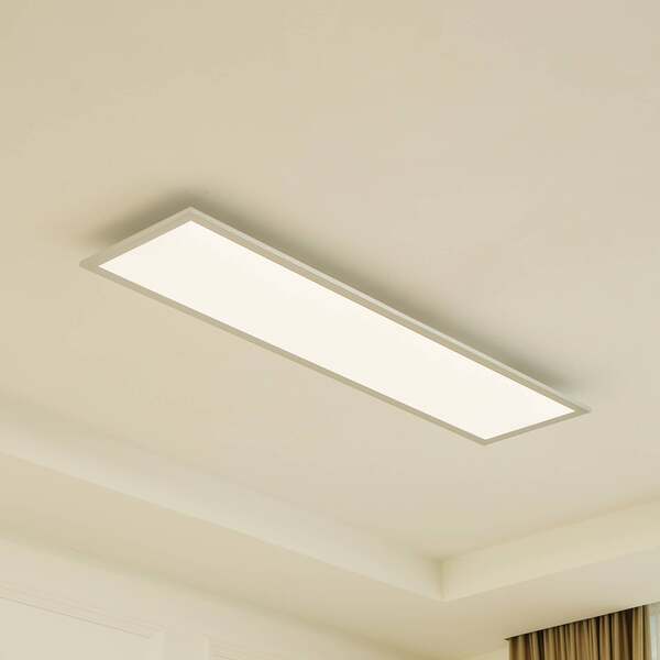  Arcchio Arcchio Panel Led Lyndra, 120 Cm, Plata, Aluminio, Atenuable, Cct 