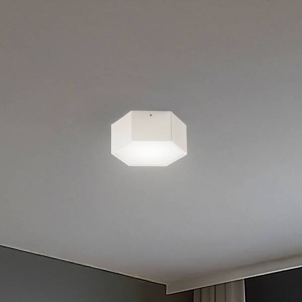  Argon Argon Plafón Led Libre, Blanco Crema, Acero, 3000 K 