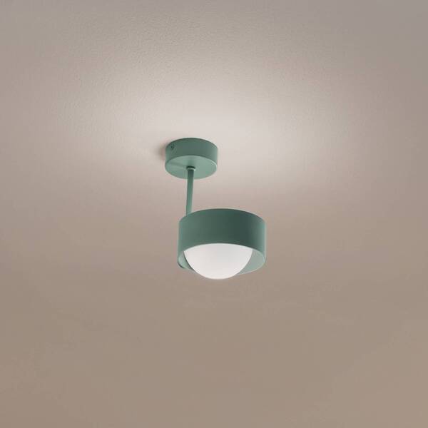 Argon Argon Plafón Mado, 1 Luz, Verde 