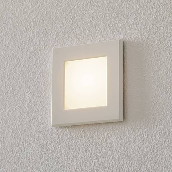  Bega Bega Accenta Pared Angular Marco Blanco 160lm 