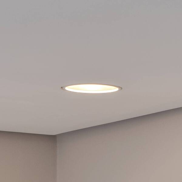  Bega Foco Empotrable De Techo Bega Led Studio Line, Blanco/aluminio, Fundición 