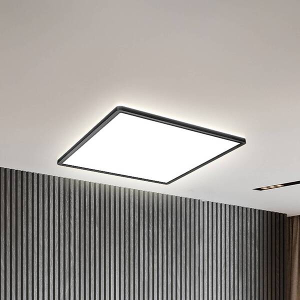  B.k. Licht B.k. Licht Panel Led Slim Control Remoto Rgbw, 42 X 42 Cm, Negro, Retroiluminación 