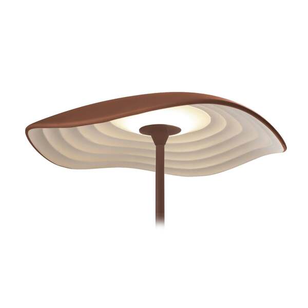  Bover Bover Lámpara De Mesa Led Valentina M/29, Terracota/blanco 