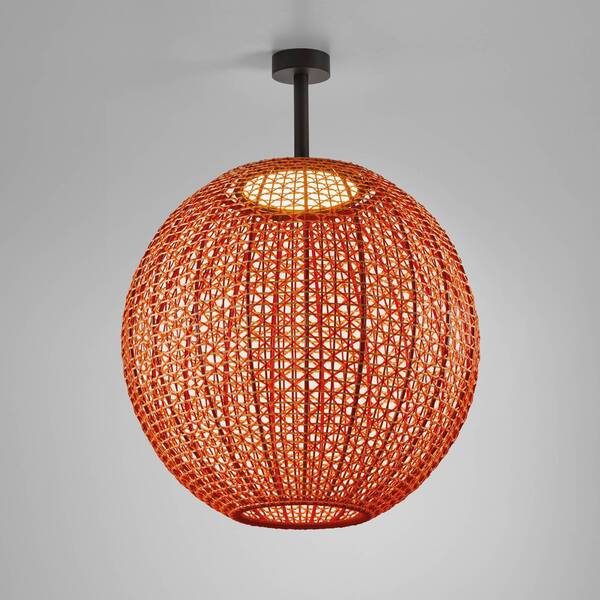  Bover Bover Nans Sphere Pf/80 Led Plafón Para Exterior Rojo 