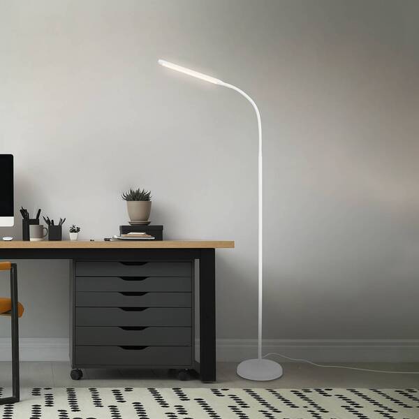  Briloner Briloner Lámpara De Pie Led Pivaz Ajustable Touchdim Blanco 