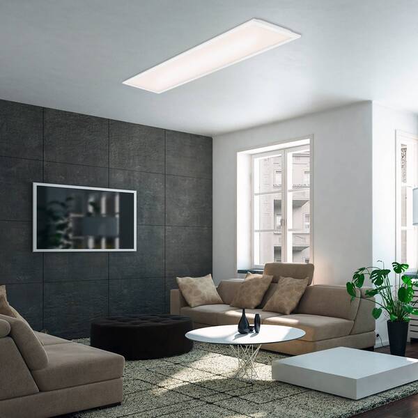  Briloner Briloner Panel Led Simple, Blanco, Ultraplano, 100x25cm 