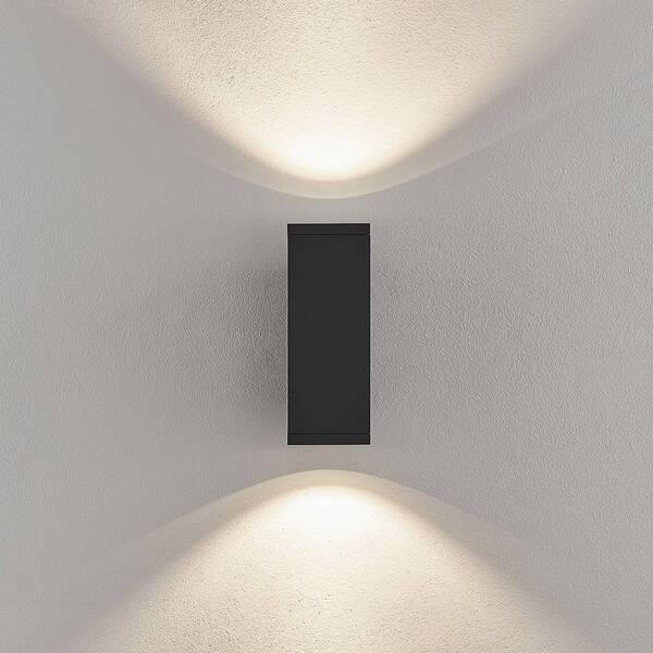  Deko-light Deko Light Aplique Led Para Exterior Shoreline Pro Square Up/down, Gris Oscuro 