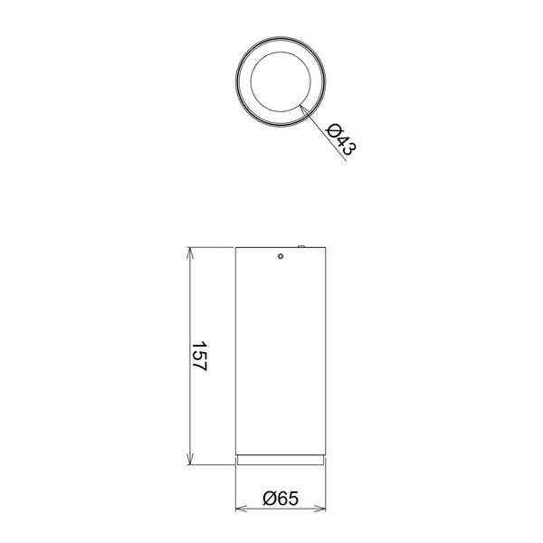  Deko-light Deko Light Downlight Led Empotrable Lucea 10 W Negro 