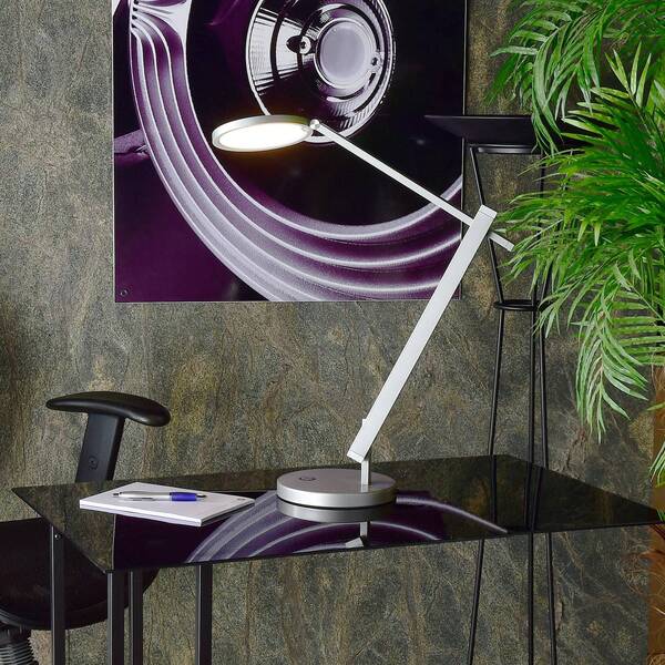  Deko-light Deko Light Lámpara De Mesa Led Adhara 3 Step Dim, Plata 