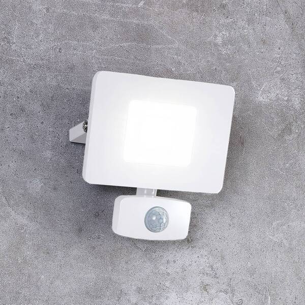  Eglo Eglo Foco De Exterior Led Faedo 3, Sensor, Blanco, 20w 