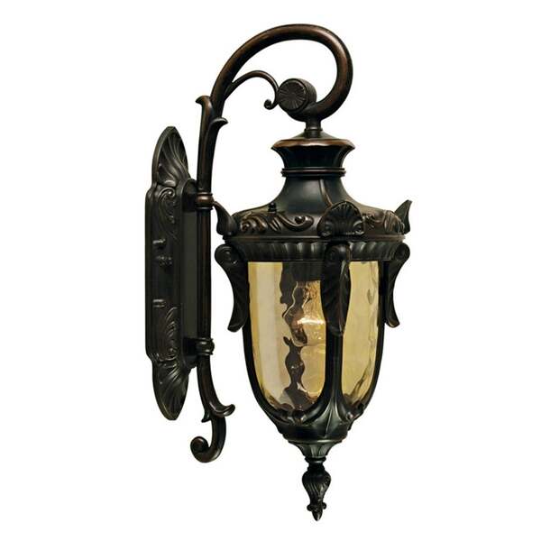  Elstead Elstead Aplique De Exterior Philadelphia, 52 Cm, Bronce/ámbar, Ip43 