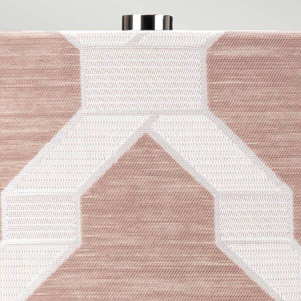 Elstead Elstead Lámpara De Mesa Milo, Níquel Blanco/rosa 