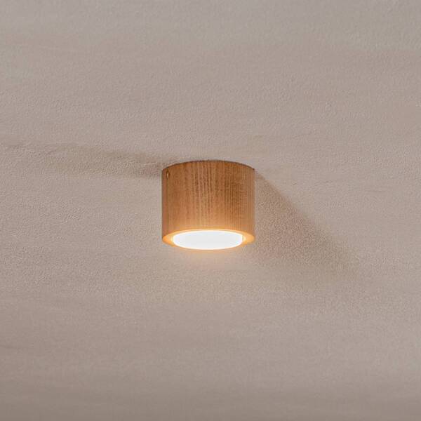  Envostar Envostar Ernest Downlight Gx53 De Madera, Redondo 