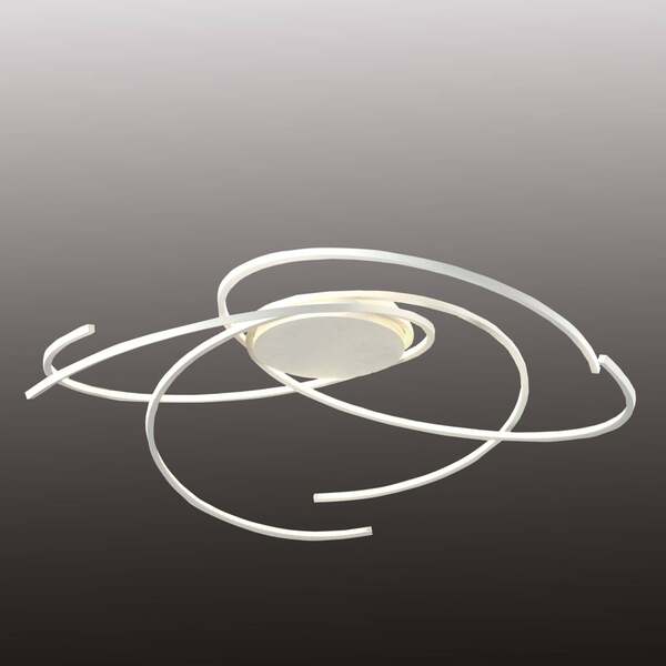  Escale Escale Space   Lámpara Led De Techo, 80 Cm, Blanco 