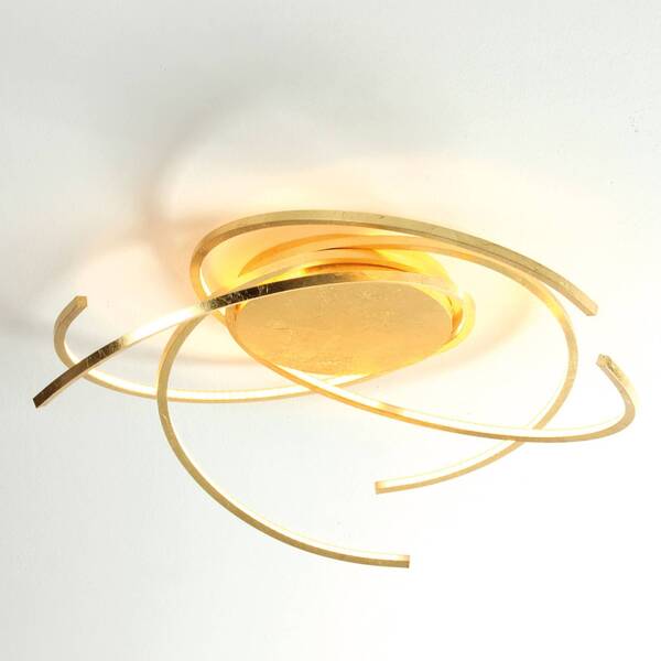  Escale Escale Space   Lámpara Led De Techo 55cm Pan Oro 
