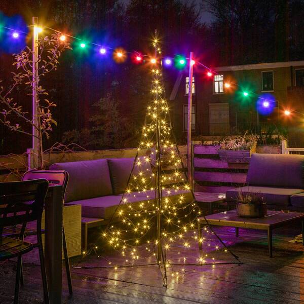  Fairybell Fairybell árbol Navidad Mástil 240 Led 200cm 