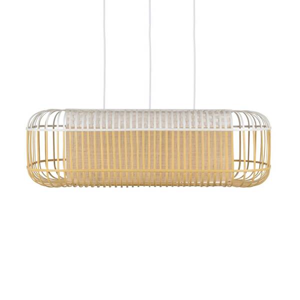  Forestier Colgante Forestier Bamboo Oval L Blanco/natural 