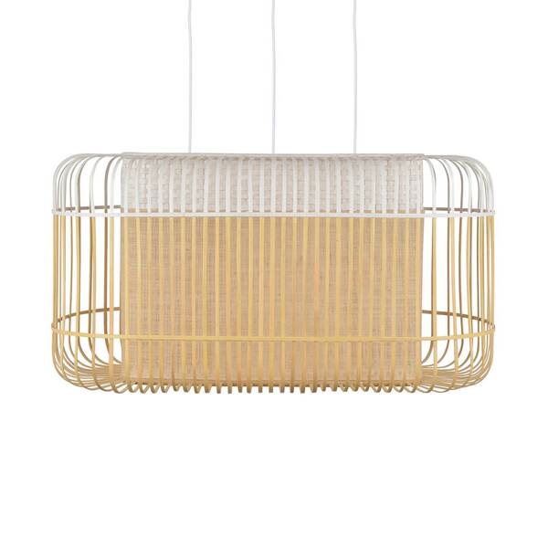  Forestier Colgante Forestier Bamboo Oval Xl Blanco/natural 