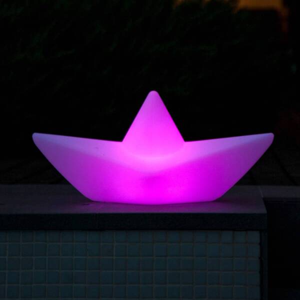  Goodnight Light Goodnight Light Lamp Led Recargable The Boat Lamp, Flotable, Rgbw 
