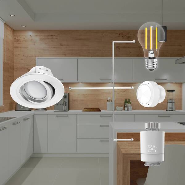  Hama Hama Wlan Foco Led, Control Aplicación Cct Níquel 