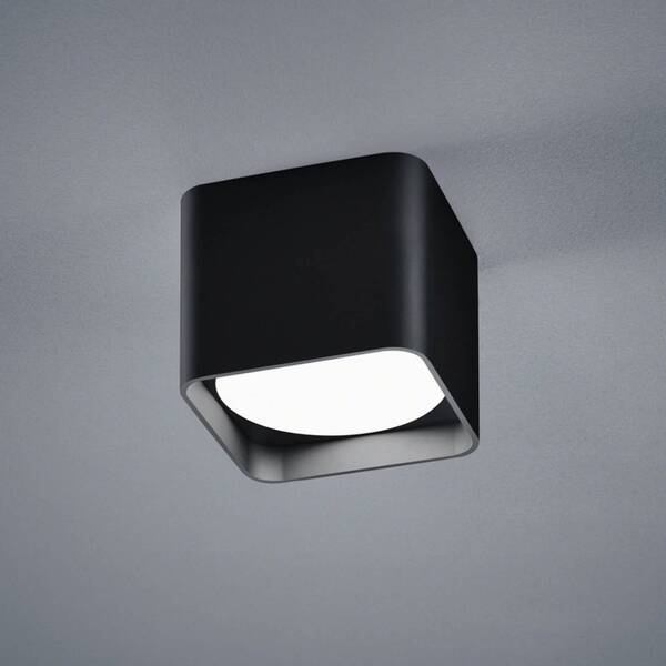  Helestra Helestra Dora Plafón Led Angular Negro Mate 