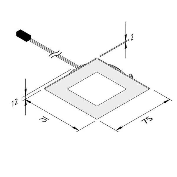  Hera Hera Mueble Empotrada Led Dynamic Faq 68 Acero 3w Cct 