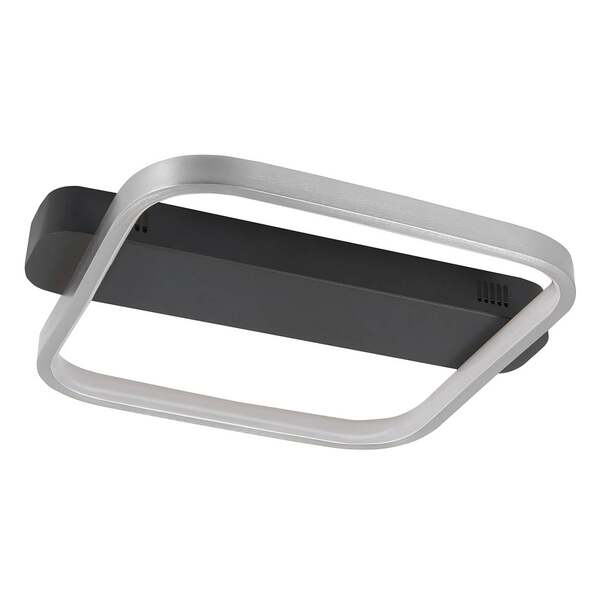  Highlight Highlight Plafón Led Ascona, Negro/níquel, 20 W 