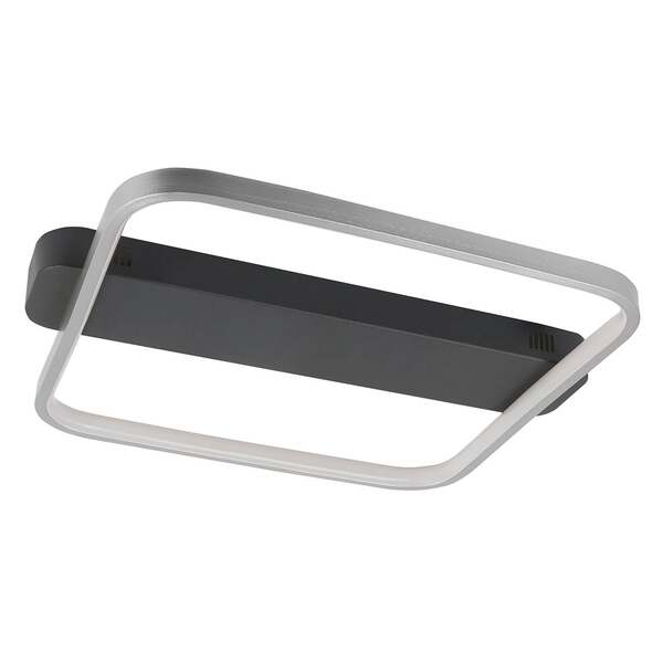  Highlight Highlight Plafón Led Ascona, Negro/níquel, 28 W 