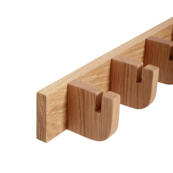  Hübsch Perchero Hübsch Nomad, Madera De Roble, Longitud 96 Cm 