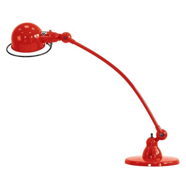  Jieldé Jieldé Loft C6000 Lámpara De Mesa, Curvada, Roja 