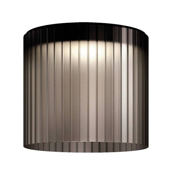  Kdln Kdln Plafón Led Giass, Gris, ø 40 Cm 