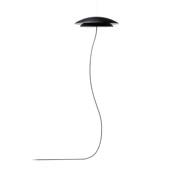  Leds-c4 Leds C4 Noway Double Lámpara De Pie Led, Negro 