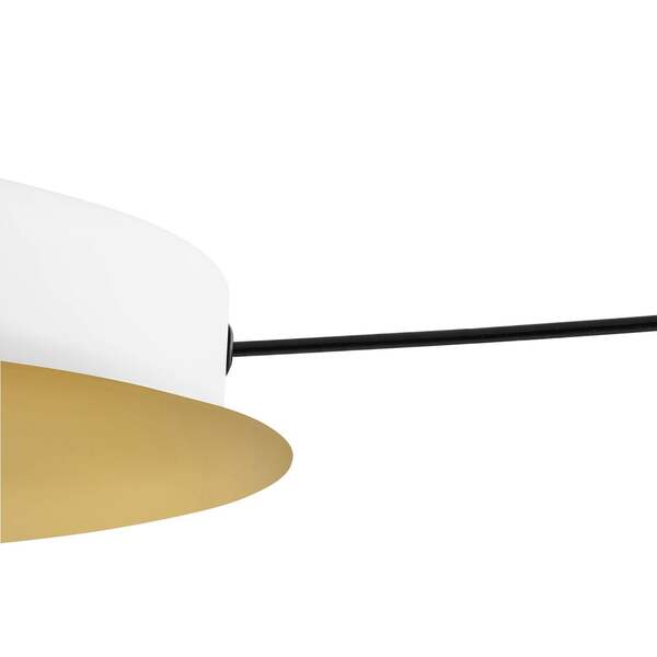  Leds-c4 Leds C4 Veneto Lámpara Colgante Led 5 Luces Oro 