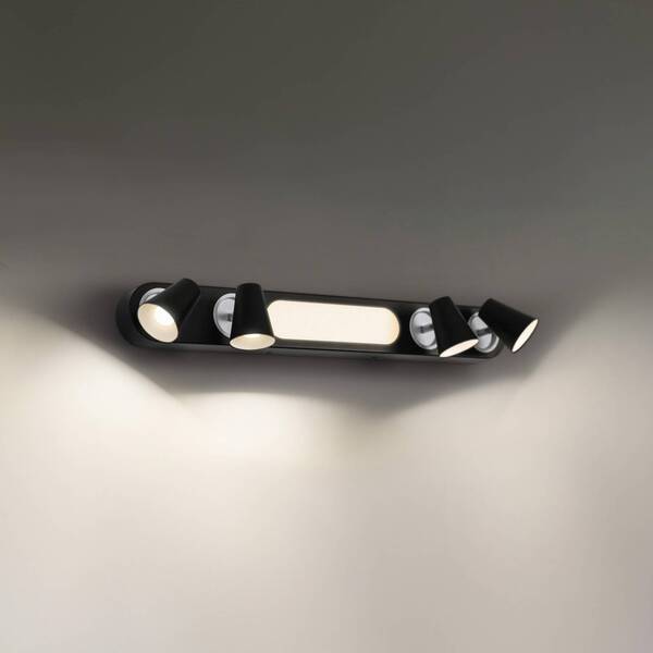  Ledvance Ledvance Plafón Led Neptune, 4 Focos, Negro 