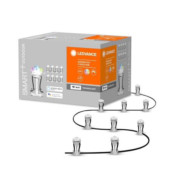  Ledvance Smart+ Ledvance Smart+ Wifi Garden Dot Led Spot Set De 9 Piezas 