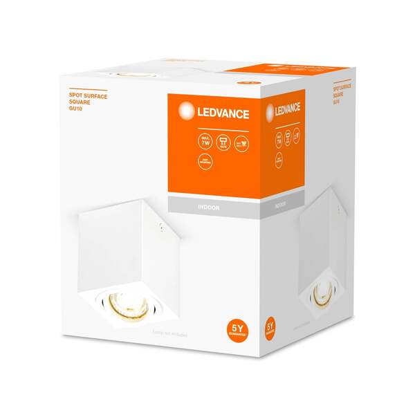  Ledvance Ledvance Surface Square Foco De Techo Gu10 Blanco 