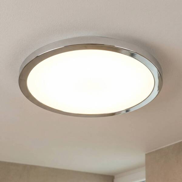  Lightme Lightme Plafón Led Aqua ø30,2cm Cromo 