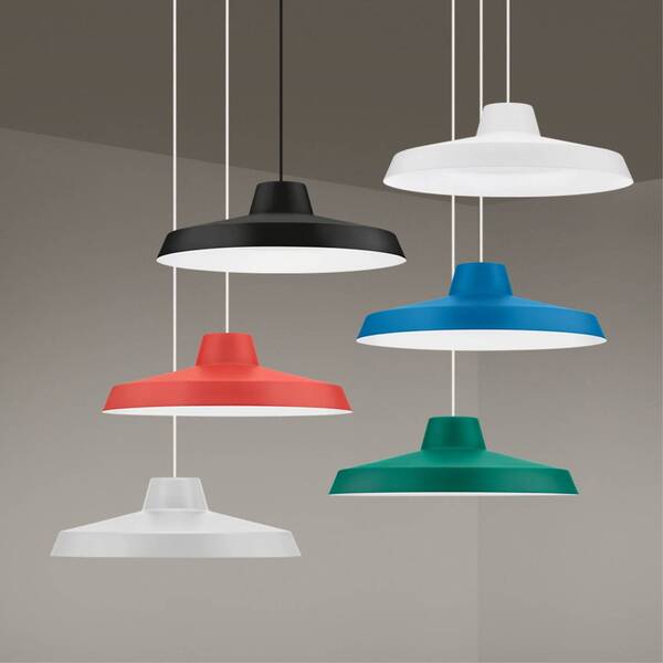  Linea Light Linea Light Lámpara Colgante Led Miguel, Gris, Aluminio, 2.700 K 