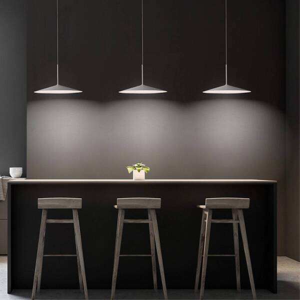  Linea Light Linea Light Lámpara Colgante Led Poe Plus, Blanco 