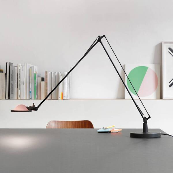  Luceplan Luceplan Berenice Lámpara De Mesa 15cm, Negro Rosa 
