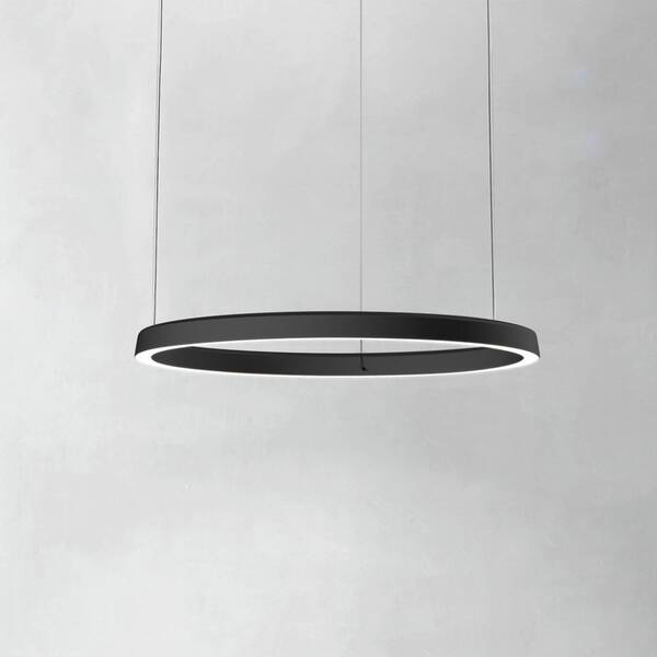  Luceplan Luceplan Compendium Circle 72cm, Negro 