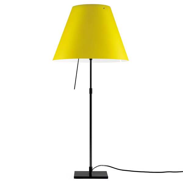  Luceplan Luceplan Costanza Lámpara Mesa D13 Negro/amarillo 