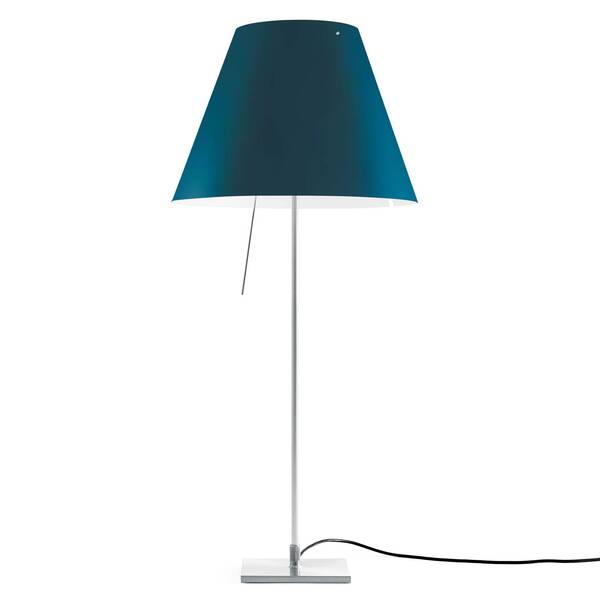  Luceplan Luceplan Costanza Lámpara Mesa D13if Aluminio/azul 